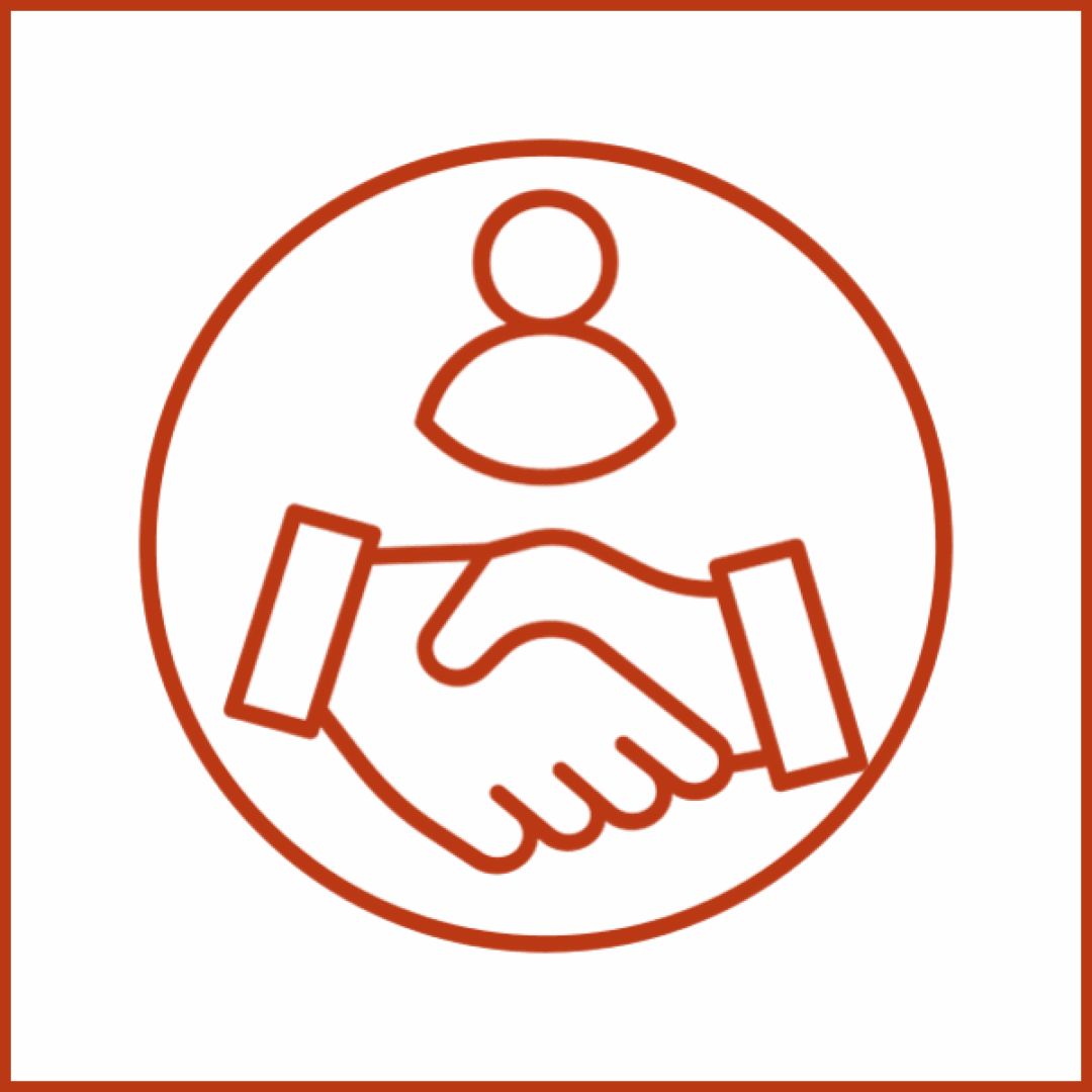 Business agreement illustration